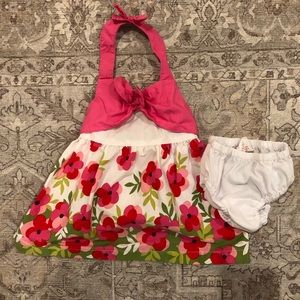 Gymboree dress & bloomer set size 3-6